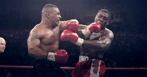 mike tysons   memorable fights  evander holyfield