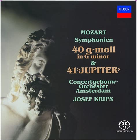 mozart symphonies nos 40 and 41 uk cds and vinyl