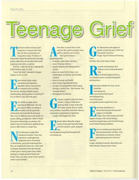 teenage grief relief grief activities counseling activities therapy