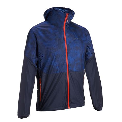 quechua veste coupe vent de randonnee rapide homme fh helium wind decathlon