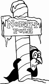 Pole Coloring North Pages Wecoloringpage Color Printable Getdrawings Getcolorings sketch template