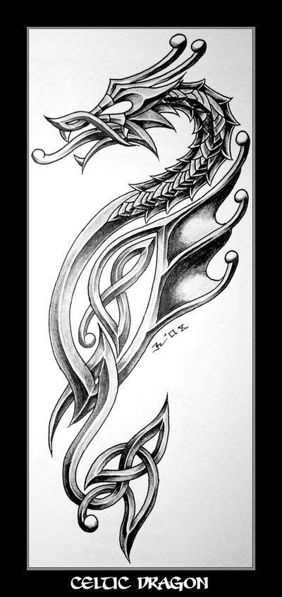 Celtic Dragons Tattoos Celtic Dragon Tattoos Tattoo S Celtic Tattoo