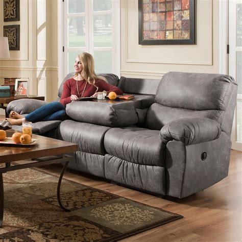 peak living af casual power reclining sofa  fold  center
