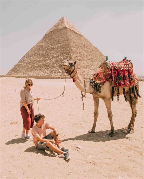 guide to visiting the pyramids of giza in egypt