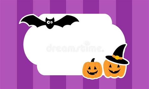 halloween stickers isolated on white vector stock vector