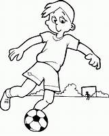 Coloring Pages Kids Sports Playing Popular Boys sketch template