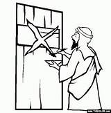 Passover Puppets sketch template