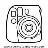 Coloring Pages Camera Polaroid Getcolorings sketch template
