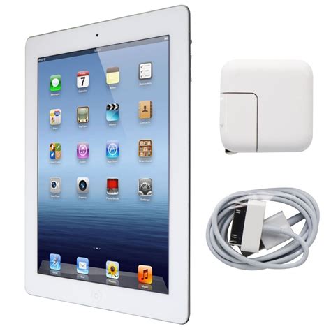 apple ipad   gen tablet  wi fi  gb white refurbished walmartcom