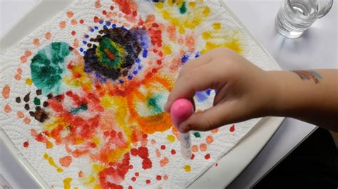 simple colourful art project  kids youtube