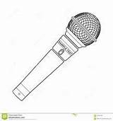 Microphone Revolutionary Pikpng sketch template