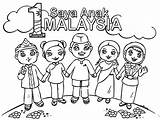 Malaysian sketch template