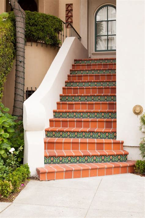 spanish colonial staircase  san francisco spanish style homes exterior stairs exterior