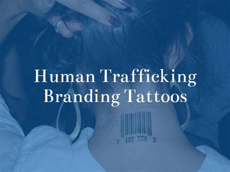Human Trafficking Tattoos Crown