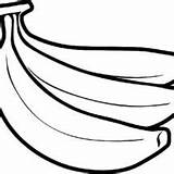 Banana Bunch Coloring Pages Netart sketch template