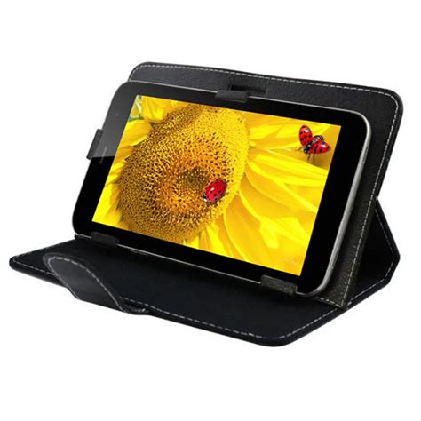 android tablet universal leather stand tablet cover case     android tablet pc