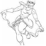 Korra Coloring Awesome Fought Become Avatar Form sketch template