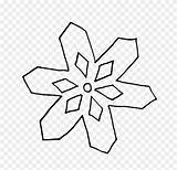 Pinclipart Webstockreview Snowflakes sketch template