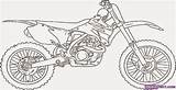 Dirt Ktm Motocross Dirk Colorings Sparad sketch template