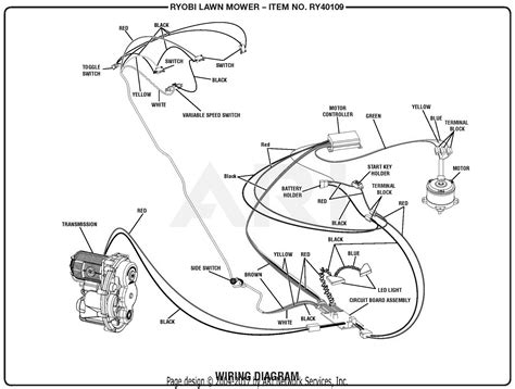 wiring diagram  black  decker electric lawn mower letterlazm