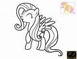 Fluttershy Coloring Pages Kids Pony Cartoon Little Printables Bestcoloringpagesforkids Printable Shy Princess Book Sheets Ponies Dress Kj Cheering Choose Board sketch template