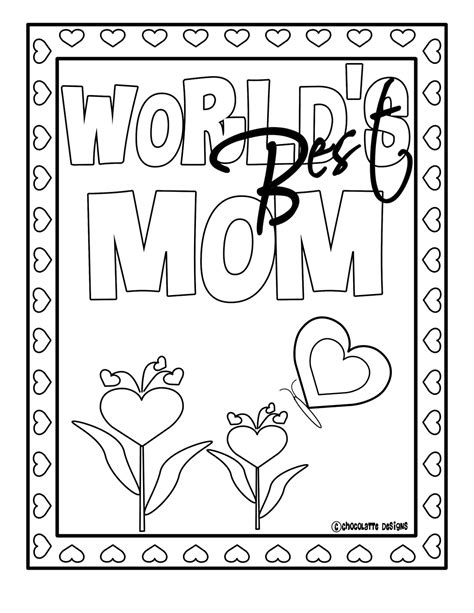 mom  characters printable coloring pages