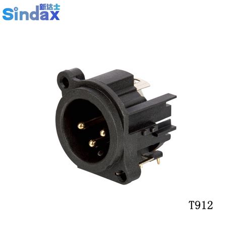 buy audio plug din  pin bent xlr male audio pcb connector speaker amplifier
