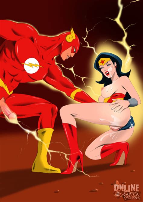 Fastest Fuck Alive Wonder Woman And Flash Sex Pics