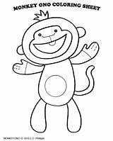 Monkey Coloring Pages Print Ono Silk Shirt Screen Diy Draw 1440 1800 Fullsize Colouring sketch template