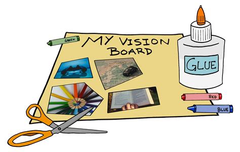 vision board clipart   cliparts  images  clipground