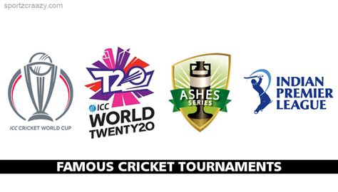 list    famous cricket tournaments