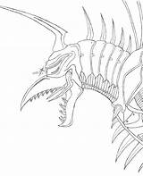 Gigan Coloring Pages Godzilla Vs Printable Color Deviantart Line Monster Print Search Getcolorings Getdrawings Again Bar Case Looking Don Use sketch template