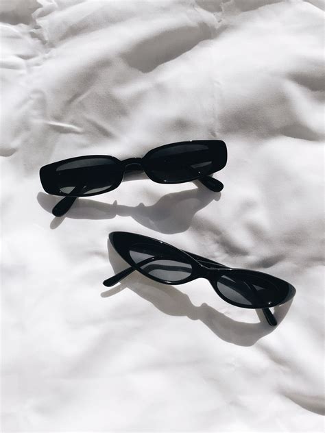 Brillies Vintage Black Sunglasses Stylish Glasses Trendy