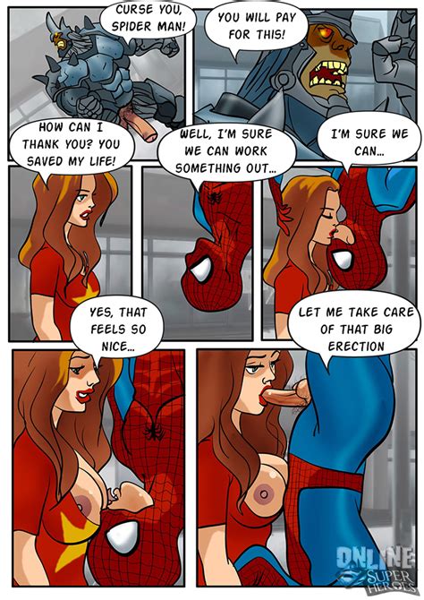 read [online superheroes] spider man to the rescue hentai online porn manga and doujinshi
