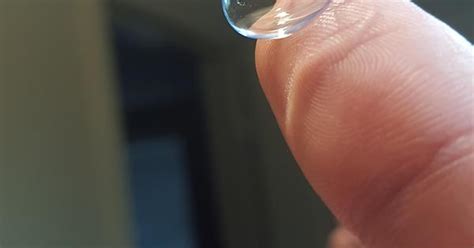 my contact lens has a logo on it imgur