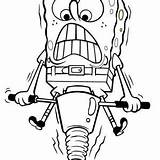 Coloring Spongebob Policeman Clipartbest Play Color Kids Clipart sketch template