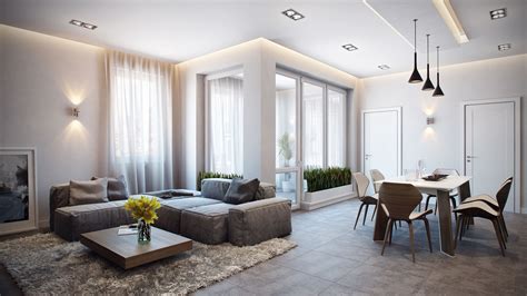 stylish  modern apartment interior design  decorative