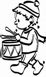 Drummer Boy Coloring Beating Drum Little Pages Drawing Concentrate Color Kids Play Getdrawings Paintingvalley sketch template