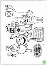 Gabba Yo Coloring Pages Dinokids Printables Printable Books Library Clipart Lance Dj Birthday Close Popular sketch template