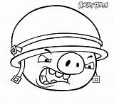 Cerdo Casco Enfadado Piggies Angry sketch template