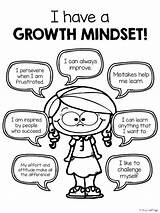 Mindset Growth Talk Monologue Grade Elementary Denkweise Wachstums Kinder Tecnología sketch template