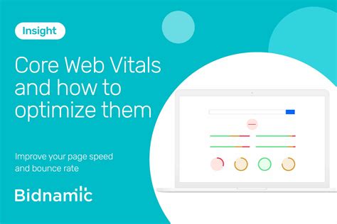 optimizing core web vitals  page speed  bounce rate bidnamic