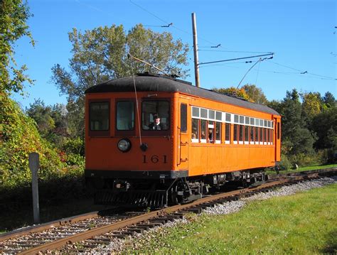 rochester genesee valley railroad museum  chance   fall foliage  trolley