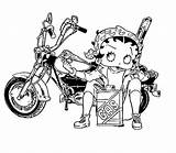 Betty Boop Coloring Color Children Pages Kids sketch template