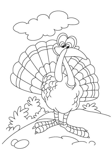printable turkey coloring pages turkey coloring pictures