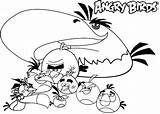 Angry Coloring Pages Birds Movie Bird Getcolorings sketch template