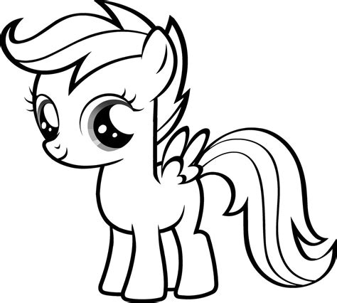 baby pony colouring pages   pony coloring unicorn