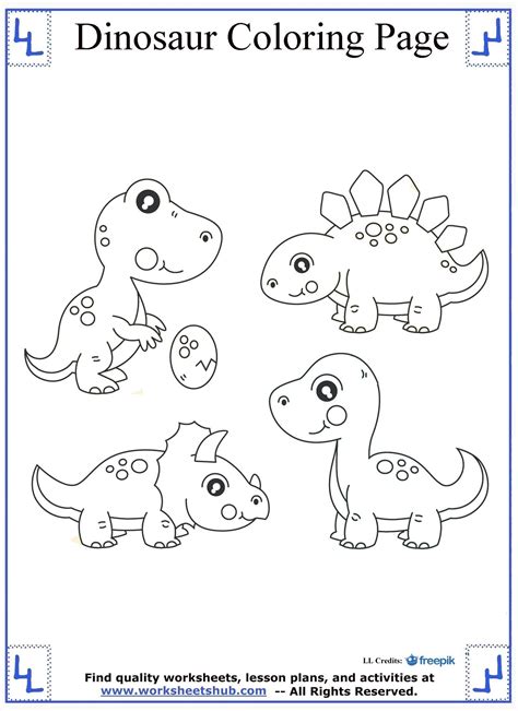 baby dinosaurs coloring page dinosaur coloring pages dinosaur