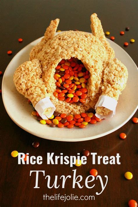This Rice Krispie Treat Turkey Is A Super Fun Dessert Option For Both