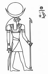 Coloring Egyptian Gods Ra God Pages Clipart Mythology Goddesses Egyption Deity Printable Drawings Ancient Svg Egypt Dieux Imprimer Bastet Sun sketch template